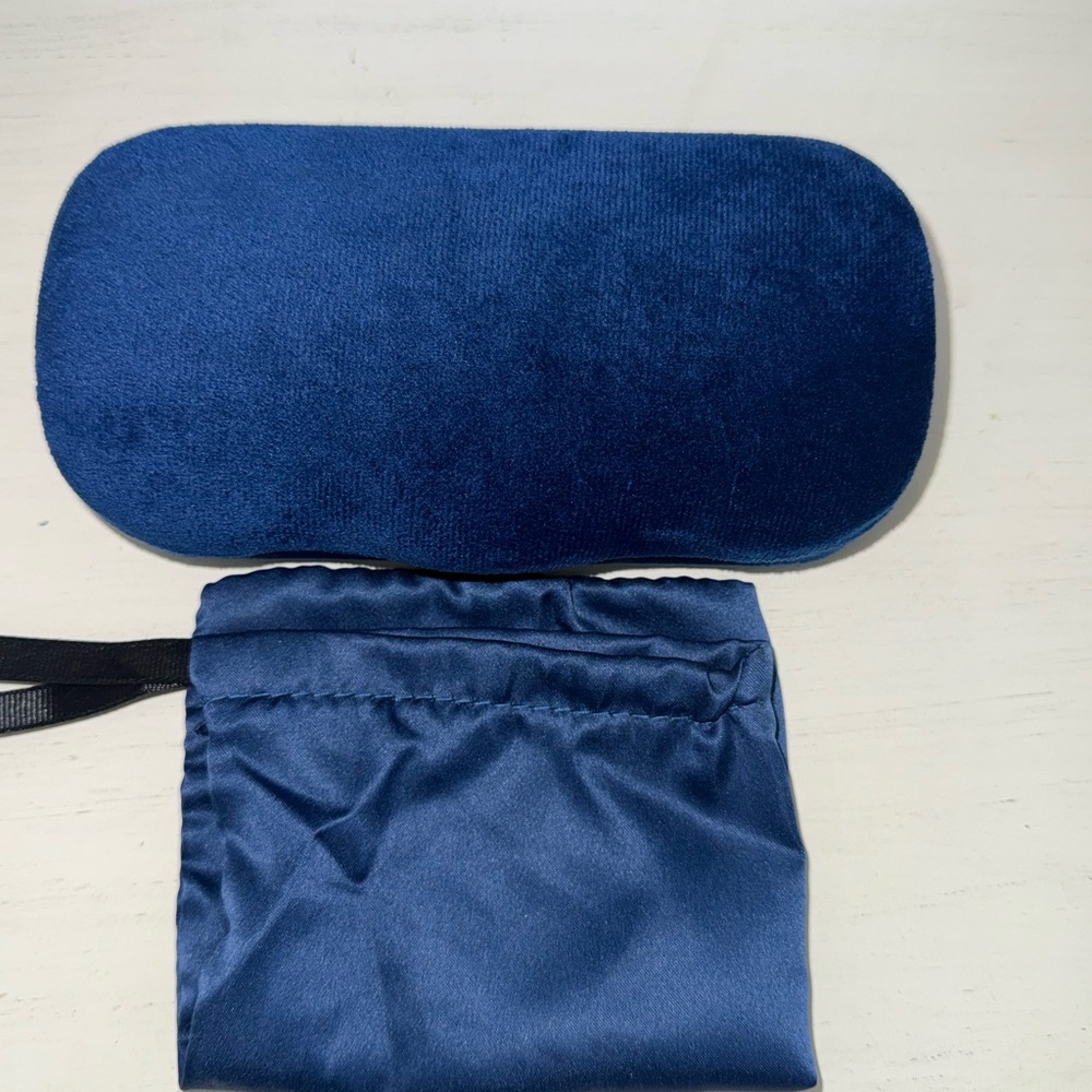 G G Navy Blue Glasses Case
